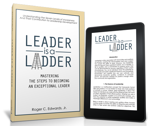 Leadership Key Concepts Book Cover and Kindle Reader
